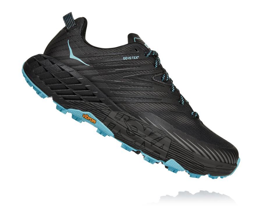 Hoka One One Trailsko Dame - Speedgoat 4 Gore-Tex - Sort - 650483DGN